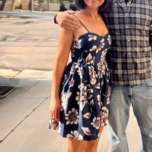 Navy Blue Band of Gypsies Small Sundress EUC